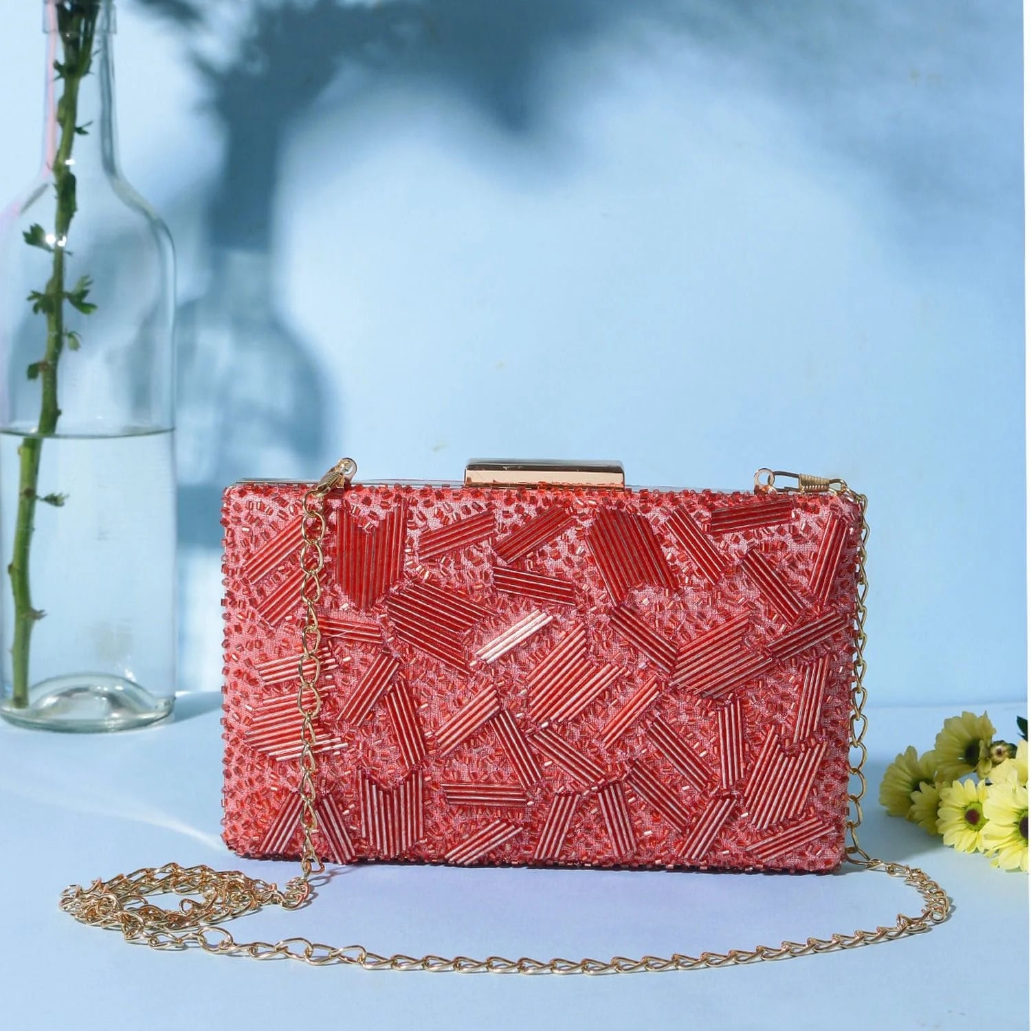 Shoppearts Embroidery Clutch